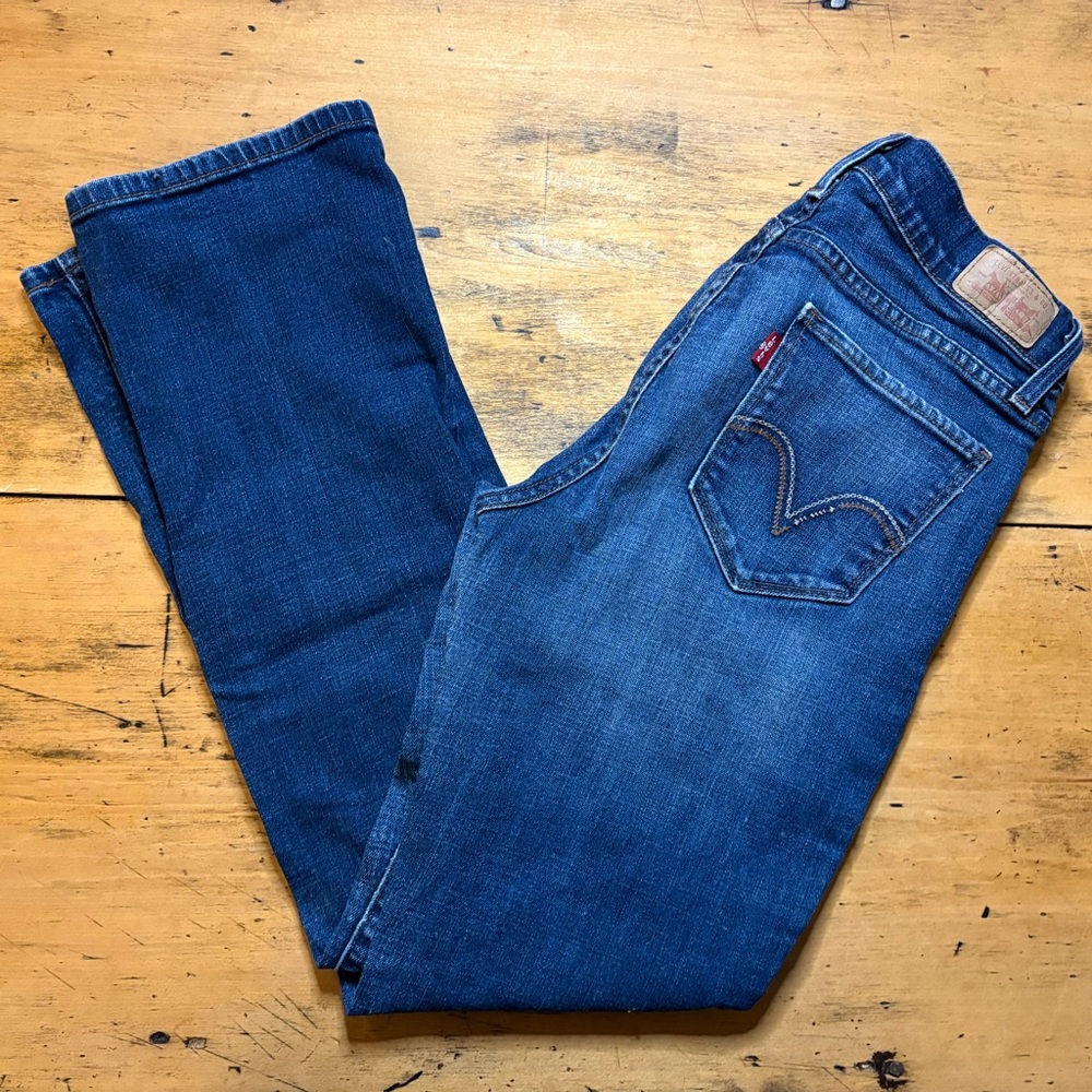 Curvy Boot 529 Levi’s Blue Jeans US 8 GUC